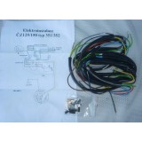 ELEKTROINSTALACE NOVÁ + SCHÉMA  (ČZ 125/351 + 150/352 )